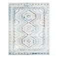 thumbnail image 3 of Unique Loom Charlotte Collection Area Rug - Quail (7' 10" x 10' Rectangle Aqua Blue/Gray), 3 of 7