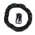 thumbnail image 1 of Breathable, Anti Slip, Durable, Steering Wheel Cover Leather with Grip Contours for Cars, 1 of 5
