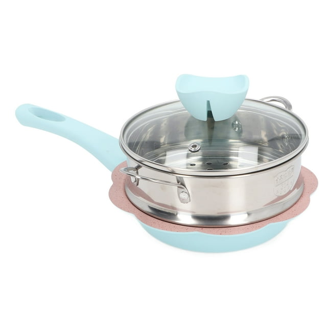 Sartén Antiadherente De aleación De Aluminio, Comida Para Bebés Segura Y Saludable, Distribución Uniforme Del Calor,Ergonómico, Cocina En Pequeños Lotes Para Bebés, Niños