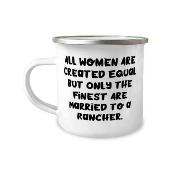 Nice Wife 12oz Camper Mug, All Women Are Created Equal but Only the Finest Are Married to a, New Gifts for Wife, Valentine's Day Gifts