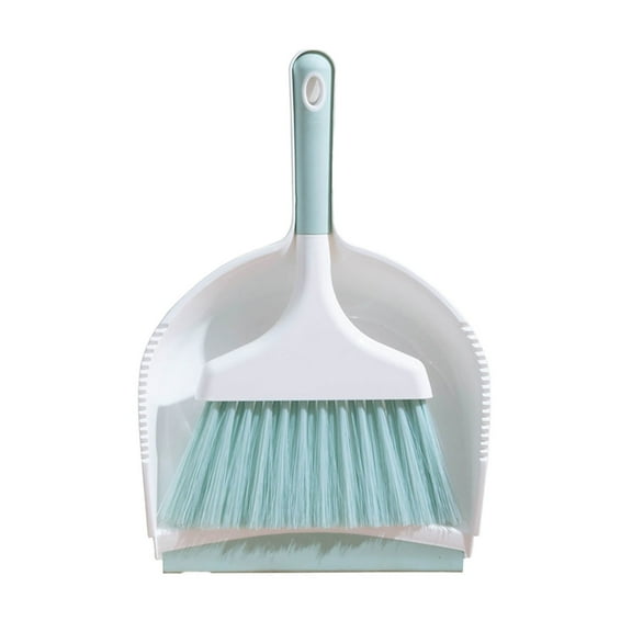 dajkiuy Small Broom and Dustpan Set,2PCS Mini Dust Pan and Brush Set,Kids Broom Dustpan Brush,Handheld Dust Pan with Cleaning Brush Combo for Home,Table,Countertop,Sofa,Key Board,Green