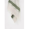 thumbnail image 2 of Rizzy Home  Chevron Stripe Hand Loomed Cotton Throw Green/Natural, 2 of 6