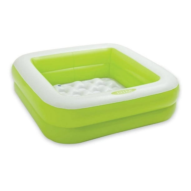 Alberca Piscina Inflable Bebe Niños Cuadrada 86x25 Cm Intex 57100 multicolor