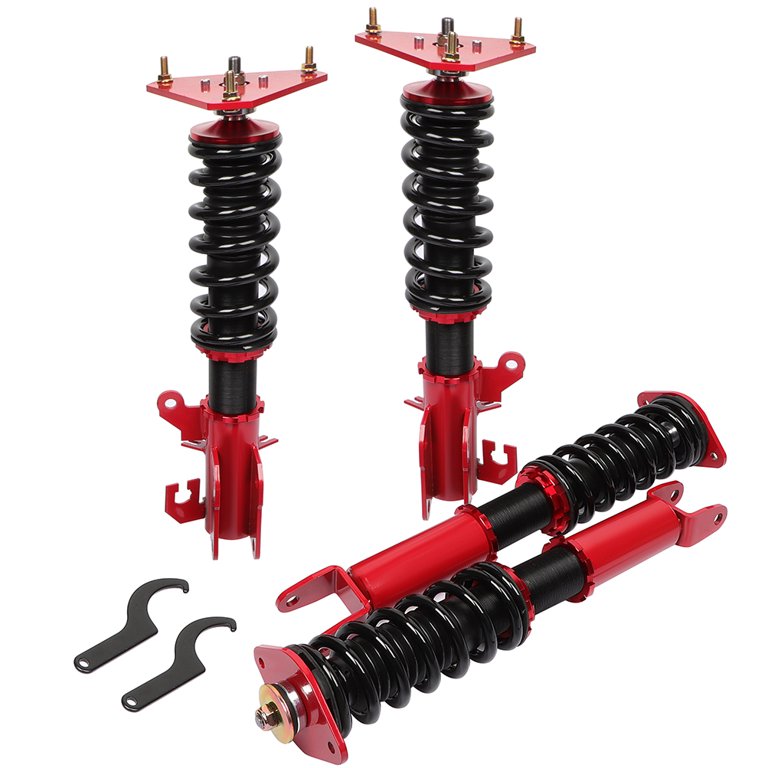 CCIYU Coilover Suspension Shock Absorbers Height Adjustable Coilovers  Lowering Kit Fit for 2007-2015 for Nissan Altima /2009-2014 for Nissan  Maxima