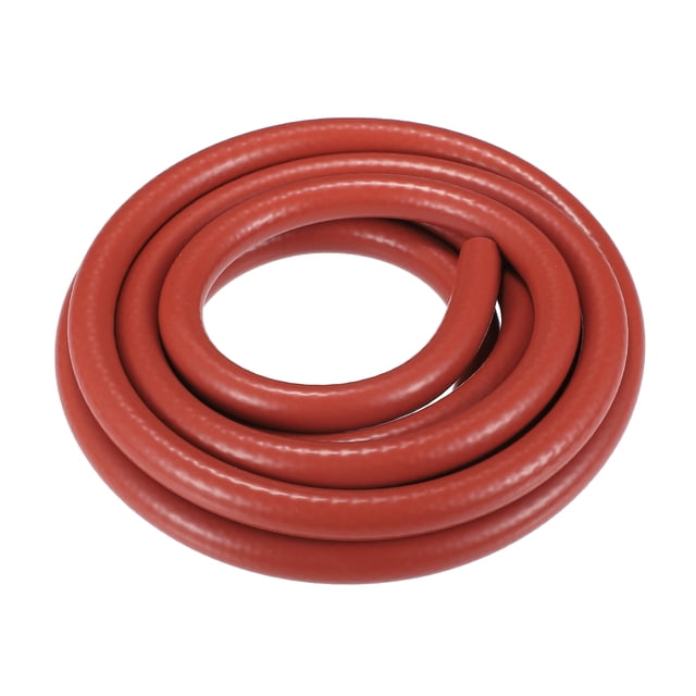 Unique Bargains Silicone Vacuum Tubing Hose Line Automotive Vacuum Hose Engine Air Intake Red ID 8mm 9.84ft Length