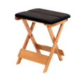 thumbnail image 2 of Taburete plegable para pies, asiento plegable de madera, silla plegable portátil, reposapiés, taburete plegable para el hogar, dormitorio, camping al, 2 of 9