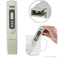 thumbnail image 2 of TDS-3 Portable Digital LCD Drinking Water Meter Tester Water Quality Meter Pen Temperature and PPM Water Purity Tester 0-9990 PPM Drinking Water Hydro, 2 of 5