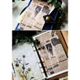 thumbnail image 6 of Decoupage Paper for Junk Journal TN Traveler's Notebook by CATaireen Double-Sided Vintage Scrapbook Supplies Linen Paper Bookmark Tag Art Bullet Ephemera Cards Kit 24 Sheets, 6 of 27