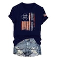 thumbnail image 6 of Shirts for Women,Women's Glory 250 Years Independence Day Tee, Short Sleeve Printed Graphic Shirt, Lightweight Daily Comfort Fabric, Summer Travel Wear, Patriotic 1776 Founding Anniversary, 6 of 9