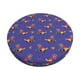 thumbnail image 1 of Disketp Labrador Retriever Dog Funda Redonda para Taburete, Funda de Cojín para Silla de Bar Suave y Elástica-12 inch, 1 of 7