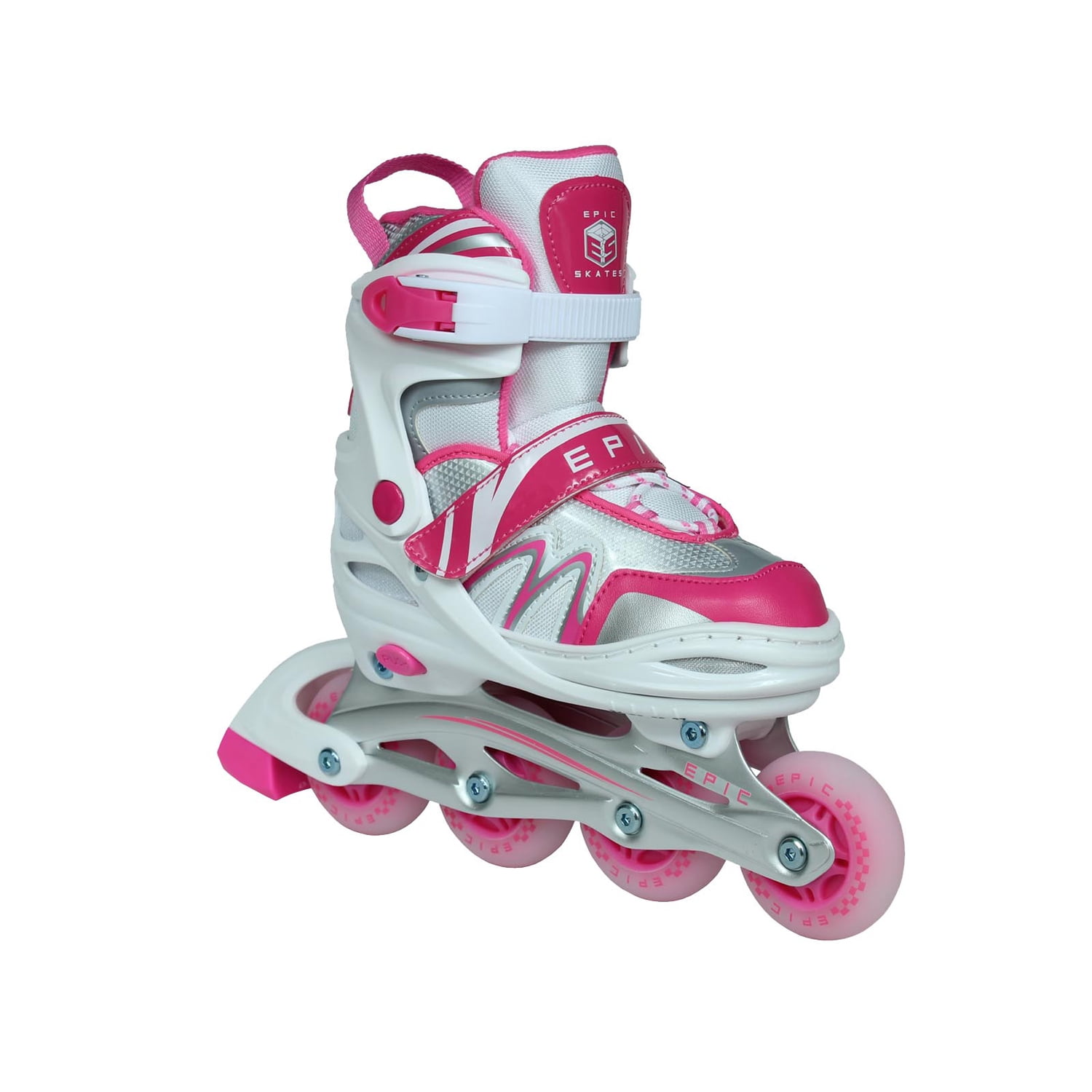 Tuko Kids Adjustable Inline Skates for Boys/Girls Roller Skates Illuminating Wheels Blades Patines para Niños 