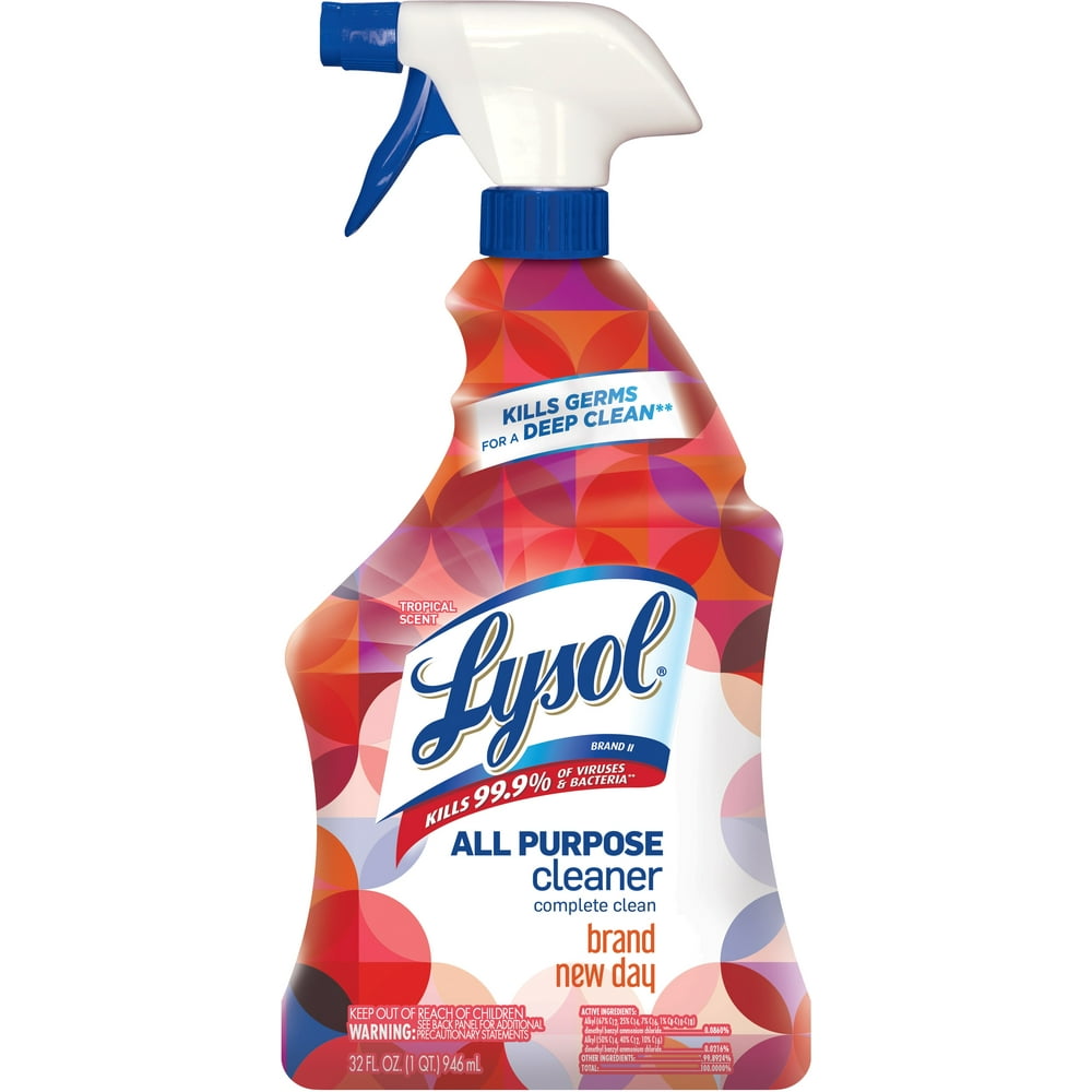 2 Pack LYSOL All Purpose Cleaner Trigger Brand New Day™ Mango