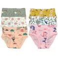 thumbnail image 6 of B&Q Soft Cotton Briefs for Toddler Little Girls - 6-Pack Assortment - Sizes 2T to 7T, 6 of 6