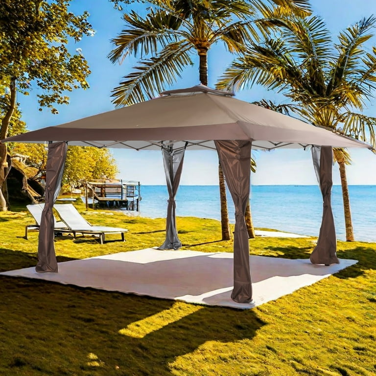 Alpha Joy 13'x13' Waterproof Outdoor Pop Up Canopy Tent