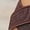 Brown, variant on Women's Split Toe Crisscross Elastic Strap Mary Jane Flats, Soft Faux Leather Slip‑on Casual Walking Shoes for Daily Wear Black 37