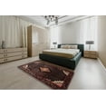thumbnail image 4 of Ahgly Company Indoor Rectangle Traditional Reddish Brown Medallion Area Rugs, 8' x 10', 4 of 6