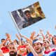 thumbnail image 4 of Pantera Negra Bandera impresa con temática, regalo perfecto para fanáticos, amigos y familiares, y adecuada para actividades al aire libre e interiores, decoraciones de fiesta. 90 cm × 150 cm., 4 of 6