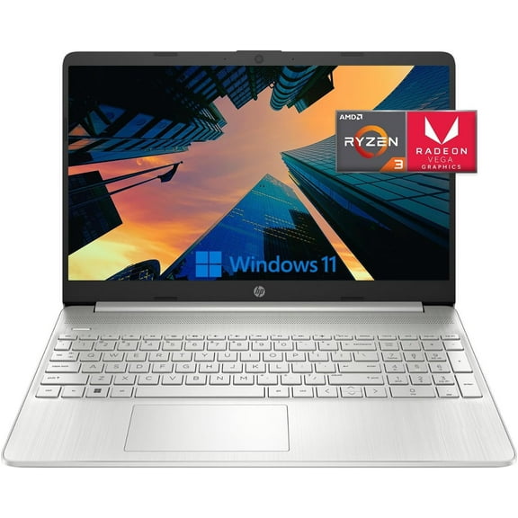 HP Laptop, 15.6" HD Micro-Edge Display, AMD Ryzen 3 5300U(>i7-1065G7), 16GB RAM, 1TB SSD, Wi-Fi, Long-Lasting Battery, Fast Charge, Windows 11 Home