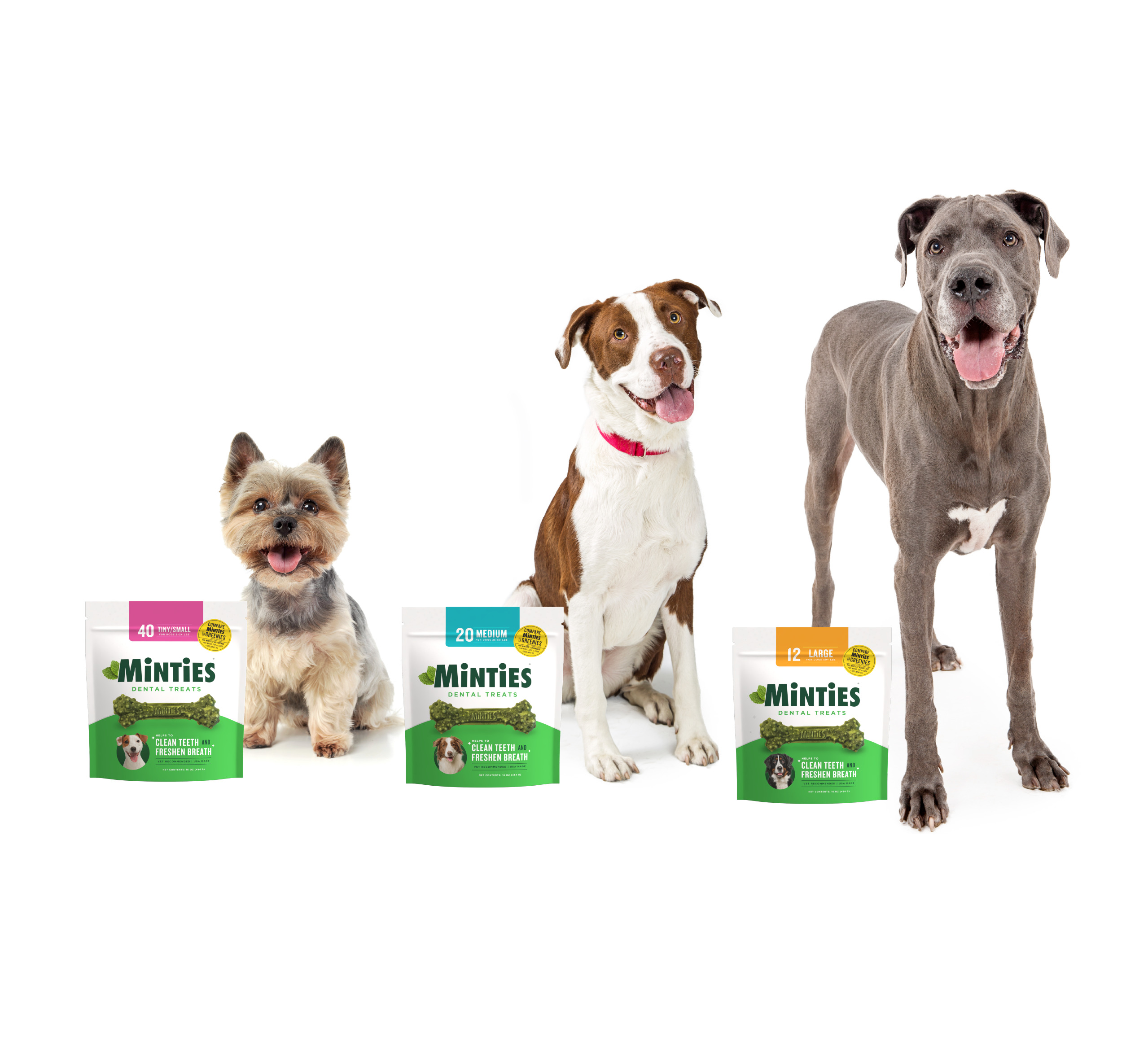Minties Dog Dental Bone Treats, 36 Count photo 7