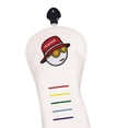 thumbnail image 3 of Cubierta de cabeza de golf Cola PU Cuero Club Headcover Multi, 3 of 6