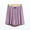 Purple, variant on LEBONYARD Shorts for Women Plus Size Clearance,Women's Shorts in Comfortable and Soft Materials,Women's Summer Wide Leg High Waist Outing Bandage Solid Short Pants Orange L