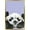 Gold Framed Version, variant on Snowtap - Panda Photobomb Wall Poster, 14.725" x 22.375"