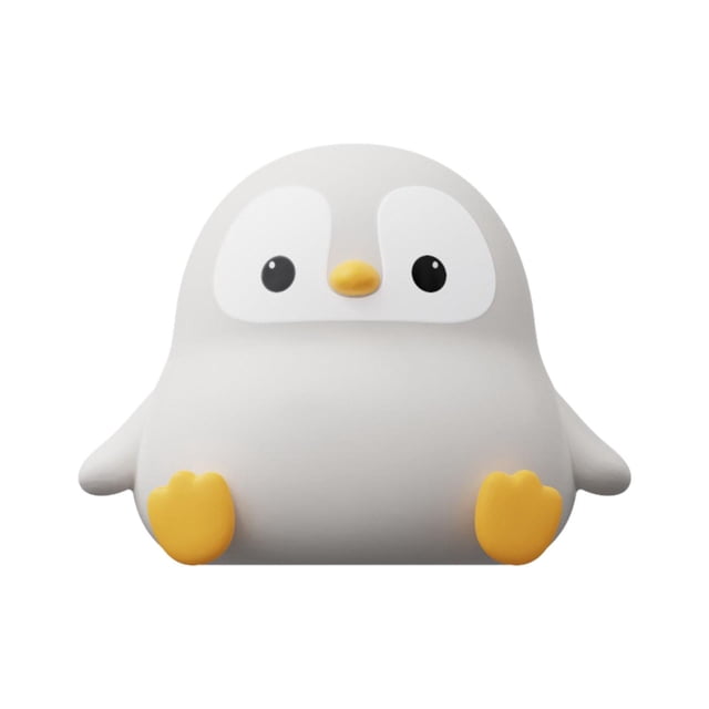 Luz de noche de pingüino para, luz de noche, adorno de dibujos animados, lámpara de noche, lámpara de escritorio para habitación infantil, habitación,