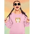 thumbnail image 2 of Meowing Kittens Sweatshirt Women -Kayomi Harai Designs, Female 4X-Large, 2 of 4