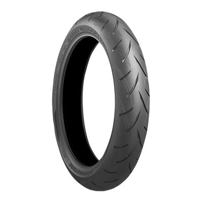 120/70ZR-17 (58W) Bridgestone Battlax S21 Hypersport Front Motorcycle Tire for BMW F800S 2006-2008