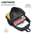 thumbnail image 5 of Daiia Red Ice Cream Backpack for Men and Women -Durable Backpack Large Capacity, Water-Resistant Bag with Adjustable Straps and Laptop Compartment, 5 of 9