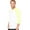 White/ Neon Yellow, variant on Bella + Canvas Unisex Jersey 3/4 Sleeve Baseball Tee C3200