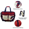 thumbnail image 3 of Osage River 1129606 Boss Fishing Tackle Bag, Red - Large, 3 of 7