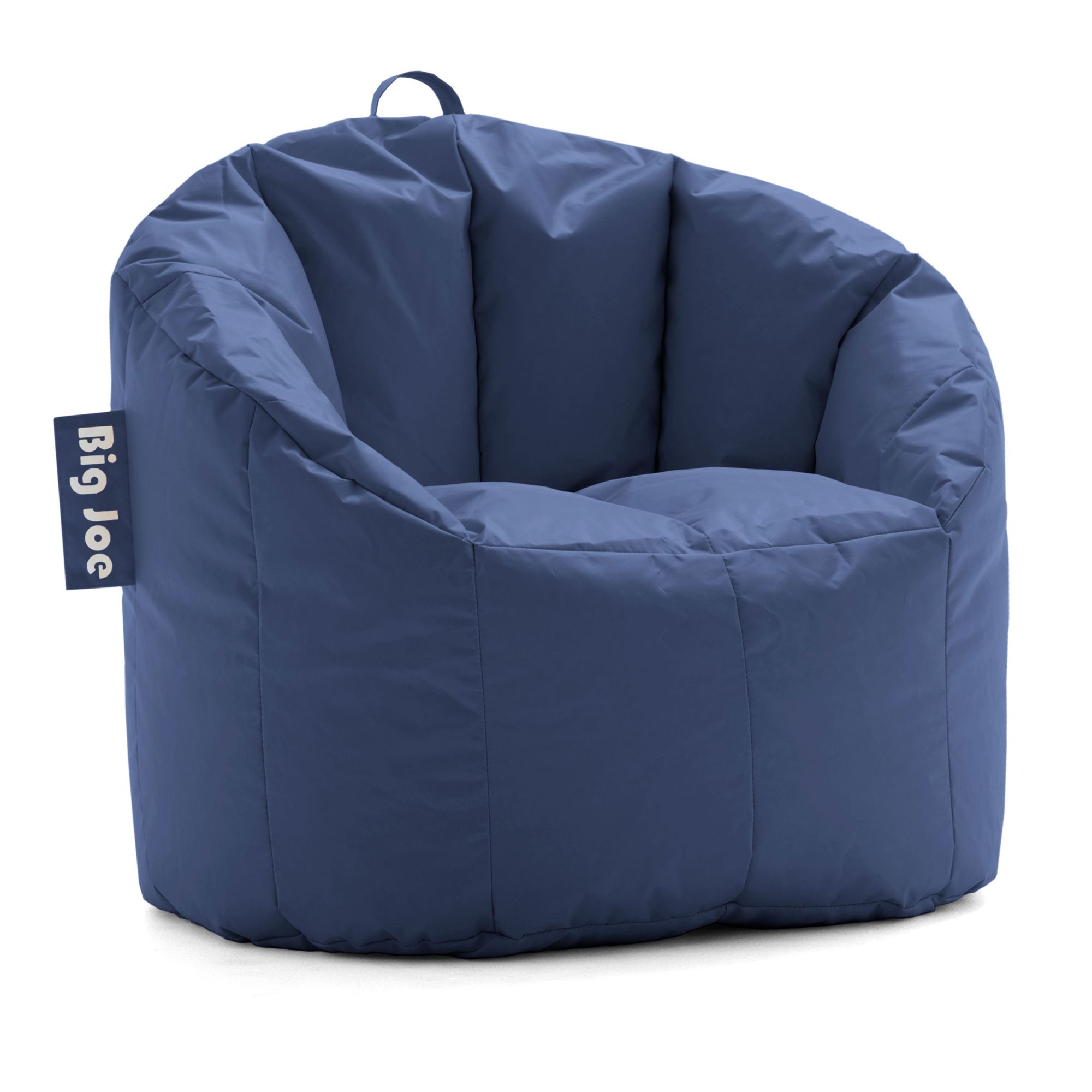 Big Joe Milano Bean Bag Chair, Navy Smartmax, Durable Polyester Nylon Blend, 2.5 feet - image 3 of 8