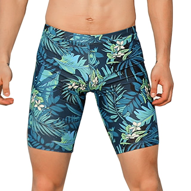 Bañador para hombre de secado rápido con forro de malla, trajes de baño con estampado divertido