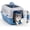 Grey Blue, variant on Hard-Sided Dog and Cat Carrier, TSA Airline Approved, for Small to Medium Pets, Travel Crate with Handle, Ventilated Design