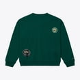 thumbnail image 2 of Women's Mitchell & Ness  Green Minnesota Wild Crewneck Sweatshirt, 2 of 5