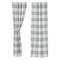 thumbnail image 4 of VHC Brands Pine Grove Plaid Curtain Panel, Green, 84x40, Set of 2, 4 of 7