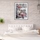 thumbnail image 5 of Cuadros Decorativos DIY completo taladro redondo diamante pintura flor mosaico strass arte artesanía Tmvgtek embutido en tela, 5 of 6