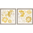thumbnail image 1 of Great Art Now Spanish Impressions Yellow by Daphne Brissonnet, 2 Piece Framed Art Set Each 13"W x 13H, 1 of 3