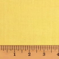 JCS Flora Yellow Solid Homespun Cotton Fabric Sold by the Yard