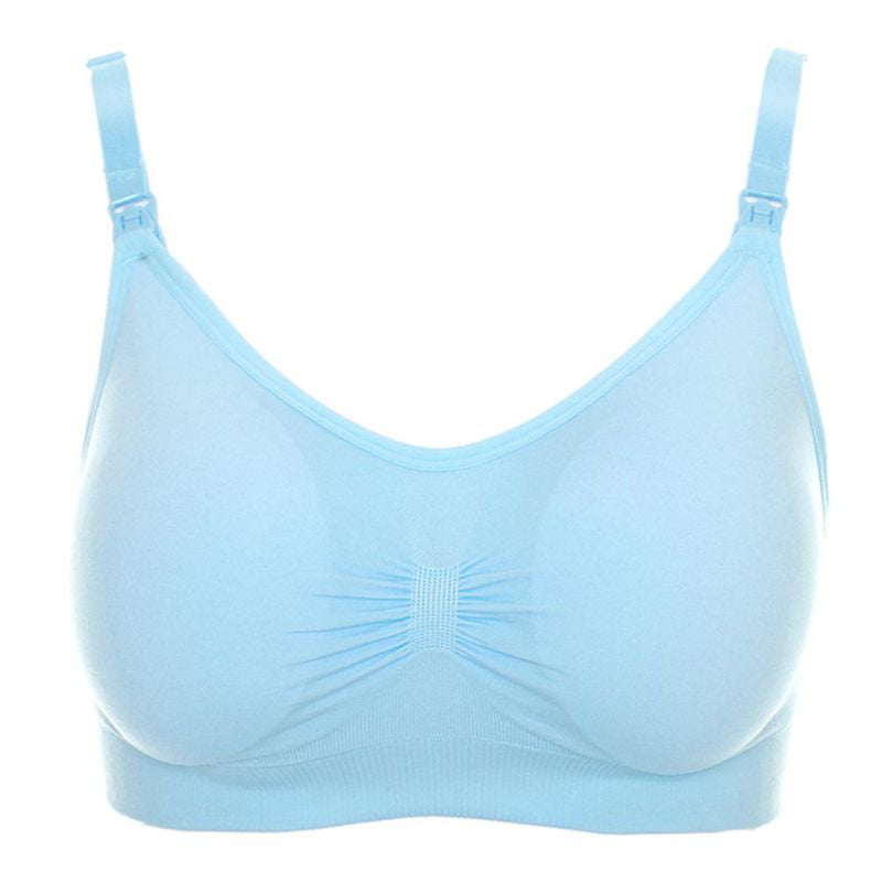 YONGHS Women's PVC Leather Mini Bra Top Exposed Breasts Nipples