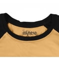 thumbnail image 2 of Inkmeso Men's Regular Fit Round Neck Shirt Solid Raglan Long Sleeve T-Shirts, 2 of 6