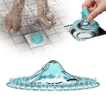 A Box of Hair Filters Clearance! Disposable Iceberg Shape Hair Catcher Shower Drain Bathtub Drain Hair Catcher Anti Odor Preventer Easy for Clogged Drains in (10Pcs)