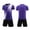 Purple, variant on Shadoumai Boys Summer Outfits Size 10-12 Boys Girls Children's Football Sports Quick Drying Sports For Kids Basketball Tracksuit Shorts And T Shirt Sportsuit