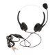 thumbnail image 2 of Centro de llamadas Auriculares manos libres para oficina Auriculares de 3,5 mm Micrófono biauricular Sunnimix Auriculares del teléfono del centro de llamadas, 2 of 8