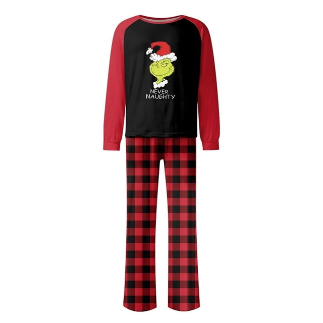 Pyjamas de Noël Assortis pour Hommes Ensembles de Pyjamas de Vacances pour la Famille