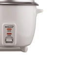 thumbnail image 5 of Brentwood TS-600S 5-Cup Rice Cooker with Steamer, White Electric Cookware for Perfect Rice & Steamed Vegetables, 5 of 9