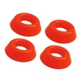 thumbnail image 1 of S SERENABLE 4 Pieces Sport Ball Stand Holders Practical Portable Football Storage Holder Orange, 1 of 9