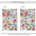 thumbnail image 3 of SKYSONIC Roses Flowers Double-Sided Printed Garden House Sports Flag-28x40(in)-Polyester Decorative Flags for Courtyard Garden Flowerpot, 3 of 6