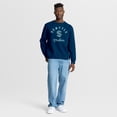 thumbnail image 3 of Men's Fanatics Deep Sea Blue Seattle Kraken Stickler Sweatshirt, 3 of 5